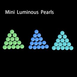 Mini perles lumineuses Terp perles insérer pilier brillent dans le noir pour Dab Rig Quartz Banger ongles eau Bong fumer magasin 4mm 6mm 8mm LL