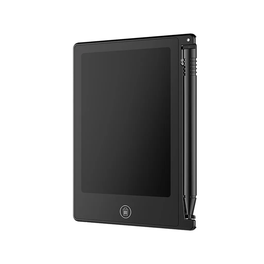 Mini Magnetic Blackboard Board 4,5 tum elektronisk svarta tavlan för barn LCD -skrift anteckningsbok Flipchart Ritning Flip Chart Tablet