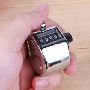 Mini Mechanical Digital Hand Tally Counter 4 Digit Number Hand Held Tally Counter Manual Counting Golf Clicker Training