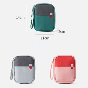 Mini Medicine Organisator Bag Outdoor EHBO KIT Portable reisopslag Sack Emergency Medical Case Accessoires Supplies
