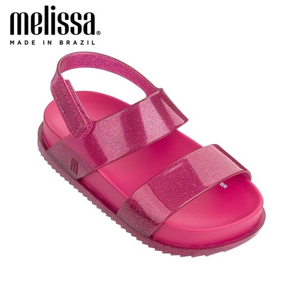 Mini Melissa Summer Beach Sandalia Girl Boy Jelly Shoes Sandalia Zapatos de bebé Melissa Sandals Kids Shoes Girls Toddler Sandals 210312