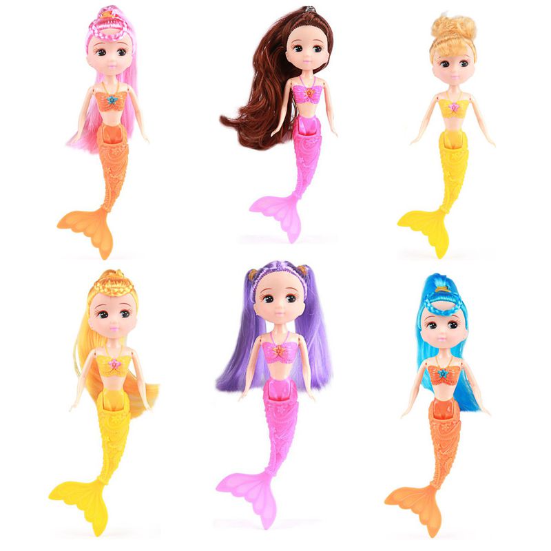 Mini mermaidpuppen kawaii 10 Artikel/ Lot Miniatur -Tierausbildung Kinder Spielzeug kostenloser Versand Dinge Bestes Geburtstagsgeschenke Geschenke