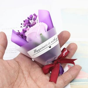 Mini mini bouquet de fleurs sèches rose sèche douche corps fleur décoration fête fournitures fleur savon décoration de mariage cadeau meilleur bricolage 231127