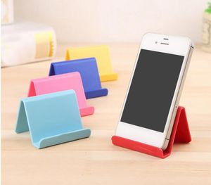 Mini support de téléphone portable bonbons support fixe fournitures pour la maison accessoires de cuisine portables décoration couleur aléatoire