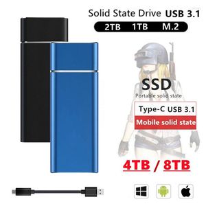 Mini Mobile Solid State Drive M.2 1T Type-C3.1/USB Hard High-Speed ​​Transmission