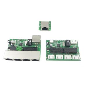 Mini module 4 broches ethernet commutateur circuit imprimé pour module de commutation ethernet 10 100mbps 5 ports carte PCBA OEM Motherboard1944