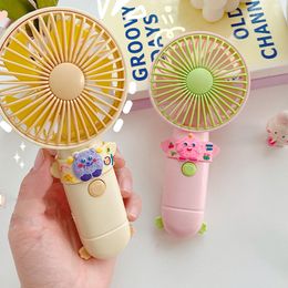 Mini ventilateur de charge USB monstre pour étudiants et enfants ventilateur de poche Anime ventilateur de refroidissement silencieux cadeau pour enfants