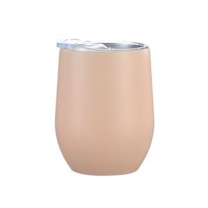 Mini tasses gobelet en acier inoxydable avec couvercle tasses en forme d'oeuf verres à vin verres sous vide RRA344