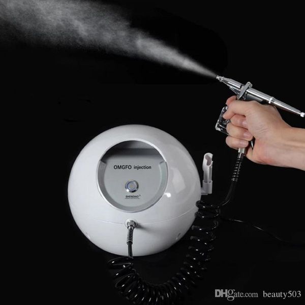 Mini Machine multifonctionnelle à Jet d'oxygène et d'eau, à usage domestique, pour la régénération de la peau, thérapie de soins du visage