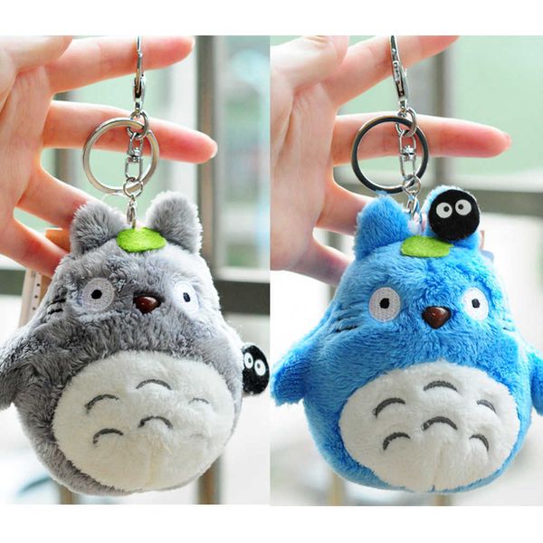 Mini mi vecino Totoro juguete de peluche 2018 nuevo Kawaii Anime Totoro llavero de juguete de peluche muñeco de Totoro juguete para niños regalo G1019