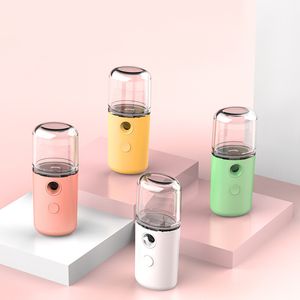 Mini pulverizador de niebla facial Nano, humidificador de aire portátil USB para el hogar, nebulizador desinfectante de Alcohol, herramienta hidratante para el cuidado de la piel