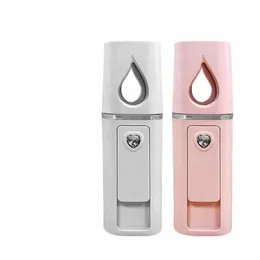 Mini Nano Mist Pulvérisateur Refroidisseur Vapeur Facial Humidificateur USB Rechargeable Visage Hydratant Nébuliseur Beauté Soins de la Peau Moisturiz 39Sx #