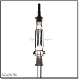 Hookahs Mini Nectar Collector kit con Titanium Tip NC set tres piezas plataforma petrolera vidrio de alta calidad