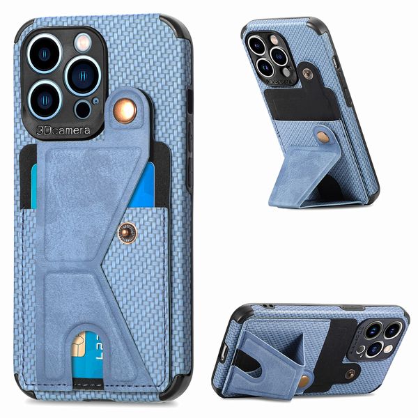 Étuis de téléphone multifonctions Support multi-angle Sac de carte Aspiration magnétique Housse de protection en PU pour iPhone 14 Plus 13 12 11 Pro Max XR X 8 7 Anti-chute Antichoc