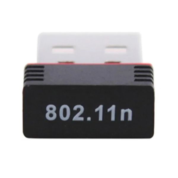 Mini tarjeta de red USB 2.0 Adaptador inalámbrico WiFi Tarjeta LAN de red 150Mbps 802.11 NGB RTL8188EU Adaptador para escritorio para PC portátil
