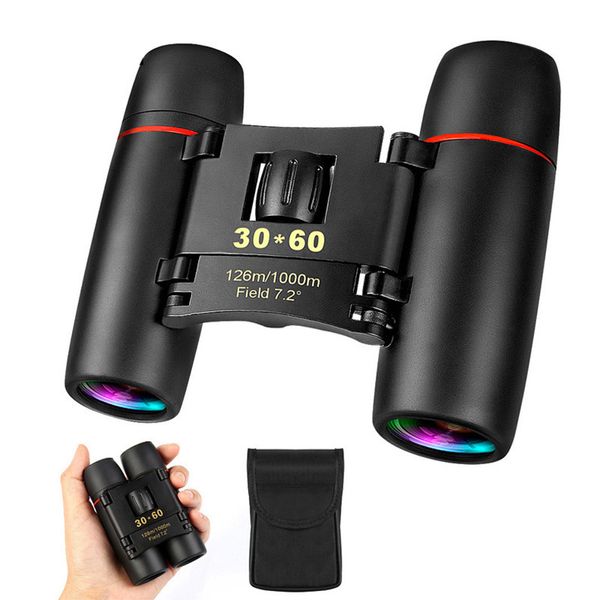 Mini télescope de vision nocturne jumelles PocketZoom optique militaire binoculaire télescope pliable randonnée chasse 126/1000M meilleure qualité