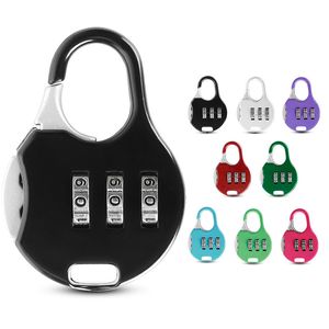 Mini candado mochila maleta papelería contraseña bloqueo estudiante niños viaje al aire libre gimnasio casillero seguridad Metal 35*29MM