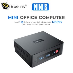 Mini PC Beelink Mini S Intel Celeron N5095 Beelink S12 Intel 12e génération N95 N100 Mini PC Windows 11 DDR4 8 Go 256 Go SSD Mini PC Gamer 230925