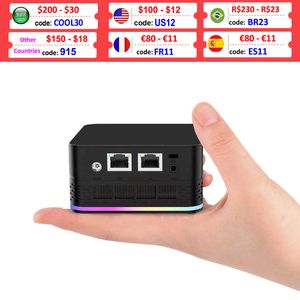 Mini PC T9 Plus Mini PC Intel Alder Lake N100 8 Go / 16 Go DDR5 256/512 Go / 1 To NVMeWindows 11 Ultra petit ordinateur de poche double LAN trois 230925