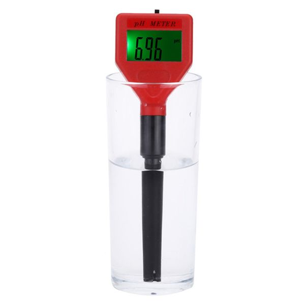 Mini Pen Freeshipping ABS type pH-mètre Lcd acidimètre rechargeable Aquarium Qualité d'eau potable Analyseur Ph électrode pour l'industrie Exp