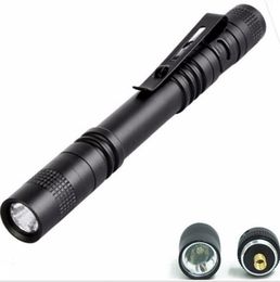 Mini Pen Clip Flashlamp Pocket LED Penlight Waterdicht Multifunctionele Medische Torch Lamp Buitensporten Wandelen Vissen Camping Pen Torch