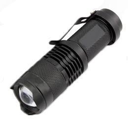 Mini-penlight 2000LM waterdichte LED-zaklamp Zaklamp 3 modi zoombare verstelbare focus lantaarn Draagbaar licht gebruik AA 14500 batterij4878821