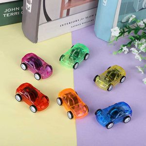 Mini jouets mignons de remplisseur d'oeufs de Pâques de voiture de retrait transparent en plastique