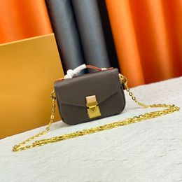 Mini pochette micro metis gold Chain bag Luxury louvis M81267 sac à main Pochette en cuir véritable Women's mens Designer sacs à main petite épaule fourre-tout crossbody mode Sacs