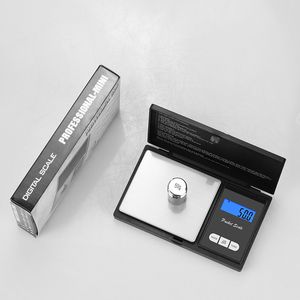 Mini balances numériques de poche argent pièce de monnaie bijoux en or balance LCD électronique balance de bijoux numérique balance 100g / 0.01g 200g / 0.01g 500g / 0.01g 1kg / 0.1g DHL