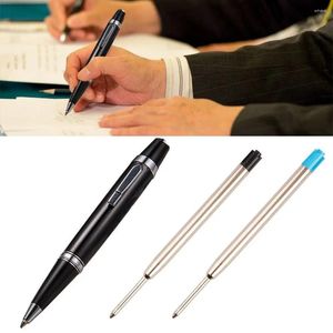 Mini Pocket Pen Creative Fashion Design Metal Writing Tools Studenten cadeau Stationery Ballpoint Schooloffice