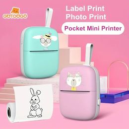 Mini imprimante de poche : jouets portables pour enfants avec impression instantanée – Portable et amusant pour les garçons et les filles.