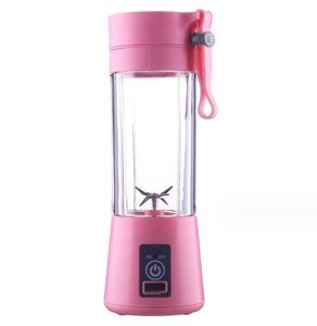 Mini Draagbare Blender Milkshakebeker Met Oplaadbare USB 6 Bladen Mini Vruchtensapmixer Shake Take Juice Cup Automatische Verse Squeezer Multifunctionele Machine