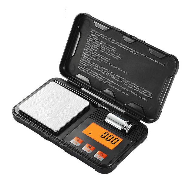 Mini balance numérique électronique portable pour bijoux, 6 unités de conversion, gramme de poche, affichage LCD, 200 g/0,01 g, 50 g/0,001 g, autres appareils électroniques