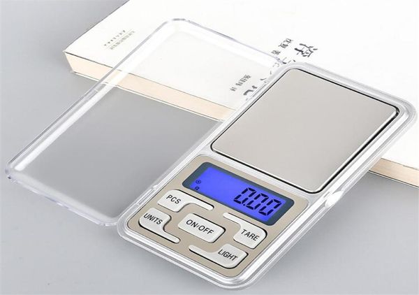Mini balances électroniques intelligentes portables 200g précises 001g bijoux balance de diamant écran LCD avec emballage de vente au détail par UP5330427