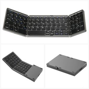 Mini clavier pliant portable mince Numéro BT BT CEYPAD POUR MAC Windows Ordinkpop Tablet Lighthandy Bluetooth Compatible 240419