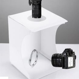 Mini Draagbare Opvouwbare Lightbox Pography Studio Softbox LED Light po Soft Box DSLR Camera Po Achtergrond301e