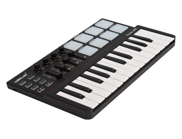 Mini controlador de teclado USB Mini Portable Mini 25KEY CONTROLOR MIDI MIDI