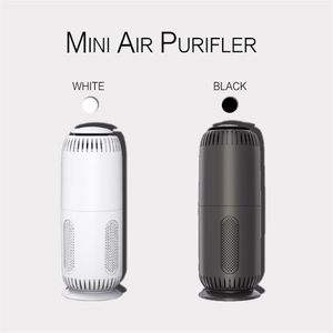 Mini purificador de aire personal portátil para el hogar, la oficina, el automóvil de escritorio con filtro HEPA de carbón activado, mini purificador de aire USB M9276W