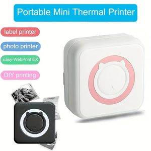 Mini draagbare zakprinter Inktloze fotoprinter voor draadloze printer voor telefoon
