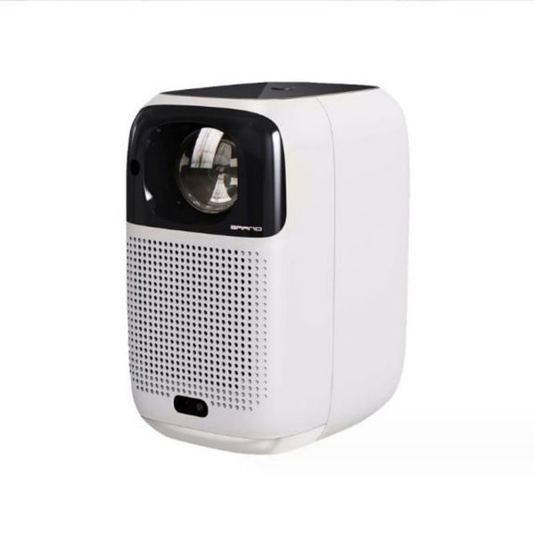 Mini projecteur intelligent portable avec batterie intégrée, cinéma maison extérieur, camping en plein air, lecture Full HD 1080P, système android