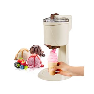 Mini máquina de helados suaves portátiles Máquina para fabricantes de helados en caliente para el hogar