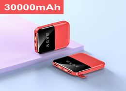 Mini Power Bank 3600mAh Draagbare snellader Externe batterij voor Xiaomi Mi iPhone Samsung Poverbank Digitale Display4880424