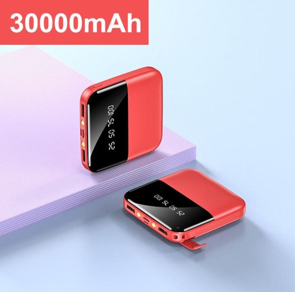 MINI POWER BANK 3600mAh Portable Chargeur Fast Charger Pack externe Pack pour Xiaomi Mi iPhone Samsung Poverbank Digital Display4195537