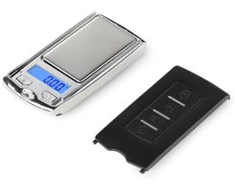 Mini Precision Digital Scales para Silver Coin Gold Diamond Jewill Balance Balance Car Key Diseño 001 Escalas electrónicas de peso Fre4882498