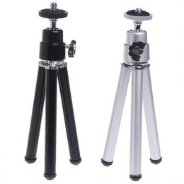 Mini Professional Tripod Multifunctioneel aluminium 1/4 adapter voor telescoopcamera van laserniveau telefoonafstandsmeter