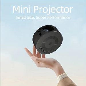 Mini projecteur pour usage domestique, portable USB, haut-parleur intégré, port audio, compatible avec téléphone portable Android IOS, pilote flash USB pour tablette,