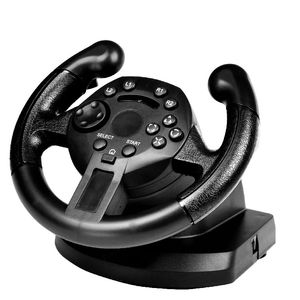 Mini PS3 / PC Multi -Unit Racing Steel Simulation Gameplay Gameplay Vibration Game Katering Wheel