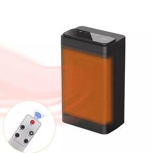 Mini PTC Air heater Home Remote Control Safe Fast PTC Heating Machine Low Consumption Fan Electric Heater