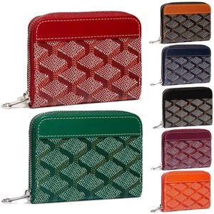 Mini Purse Matignon Luxury Designer Coin Portemonentes Dameskaarthouder met doos Key Wallets Mens Interieur Slotcard ID -kaart Lederen Wallet Keychain Cardholder Coin Pouch