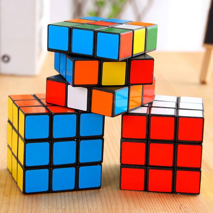 Mini Puzzle Cube Small -formaat 3 cm Magic Learning Educatief spel Good Gift Toy Decompression Kids Toys D77